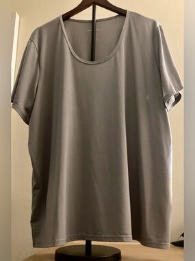 Real Essentials 3X Women's Dry Fit Tech Stretch Short-Sleeve Crew Neck T-Shirt